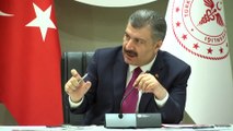 Koca: '(Ölenlerin yaş aralığı) 91 yaşa kadar var, 60'ın altında iki hasta var yani 50-60 arası, onun dışındaki bütün hastalar 61'in üzerinde'' - ANKARA