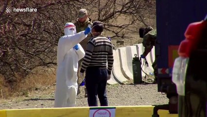 Field hospital opens in southern Georgia to tackle coronavirus