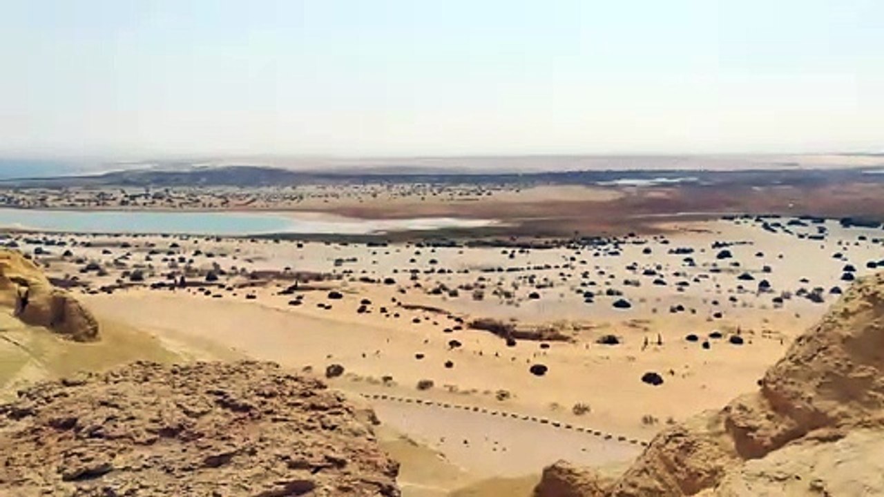 Tourist Climbed El Modawara Mountain To See The Oldest Magic Lake