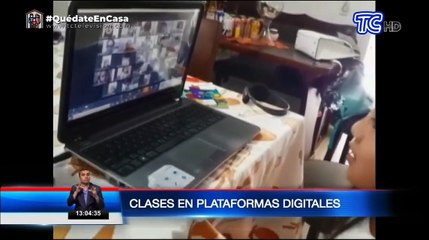 Cerca de 500 mil estudiantes reciben clases mediante plataformas digitales