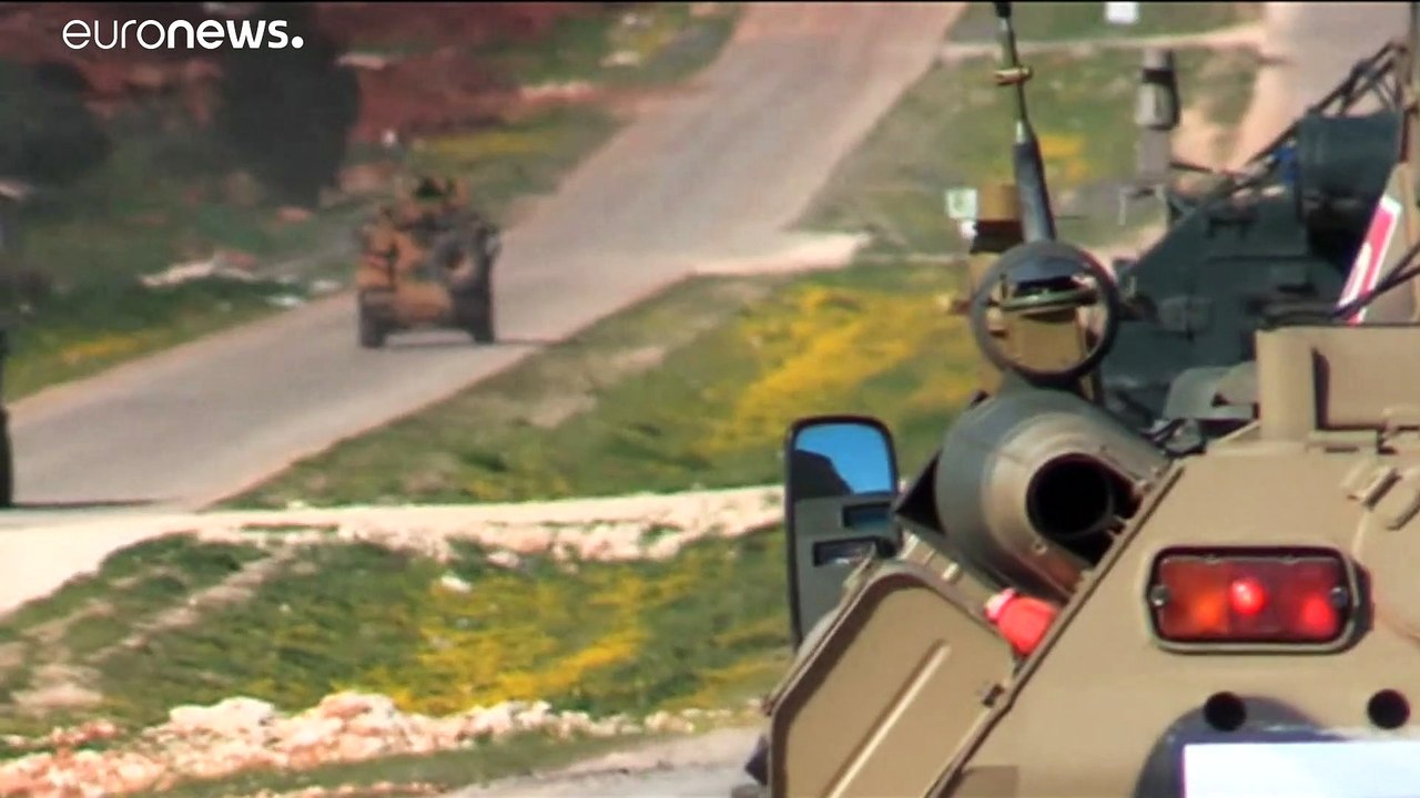 Zweite russisch-türkische patrouille in idlib