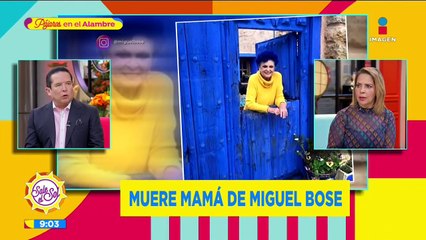 Fallece la mamá de Miguel Bosé, ¿por coronavirus?