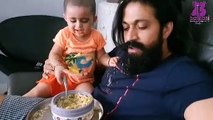 Airaa Yash feeding video |Rocking Star |Sandalwood