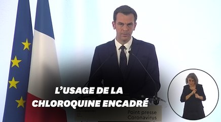 Olivier Véran annonce l'encadrement de l'usage de la chloroquine