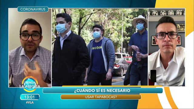 Uso y situaciones en las que debemos utilizar cubrebocas. | Venga La Alegría