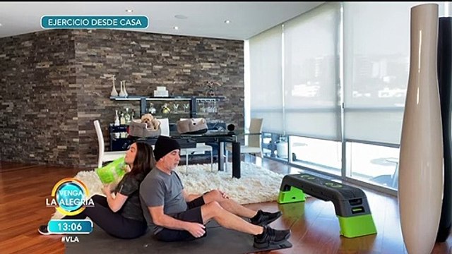 Increíble rutina de ejercicio para hacer en casa. | Venga La Alegría