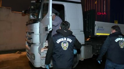 SANCAKTEPE'DE SAHTE DEZENFEKTAN İMALATHANESİNE BASKIN