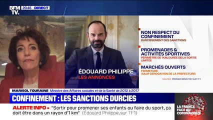 Confinement: "Tout l'enjeu pour le gouvernement est de monter en puissance", d'après Marisol Touraine, ancienne ministre de la Santé