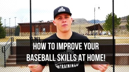 How To Improve Your Baseball Skills At Home! - (Baseball Drills)