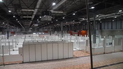 Actividad frenética en Ifema para convertirlo en el mayor hospital de España