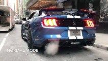 Listen to the 2020 Ford Mustang Shelby GT500's Four Exhaust Modes