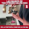 Las manos de Ter Stegen valen oro en la portería como en la cocina