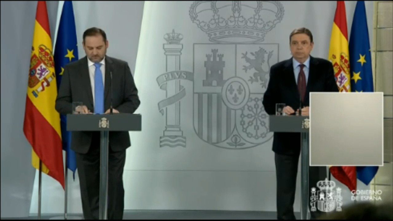 Planas y Ábalos en rueda de prensa