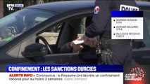 Confinement: les sanctions durcies