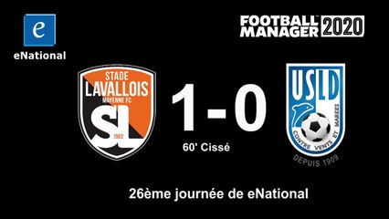 [eNational-J26] Laval 1 - 0 Dunkerque, le but de B.Cissé