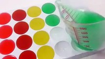 Jelly Soft Pudding Circle Cooking Learn Color Mixing Slime Surprise Eggs Toys For Kids