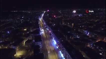 Antalya'da polis ve asker için de alkışlı destek