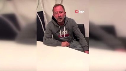 Sergen Yalçın: "Bir hastalık belirtim yok"