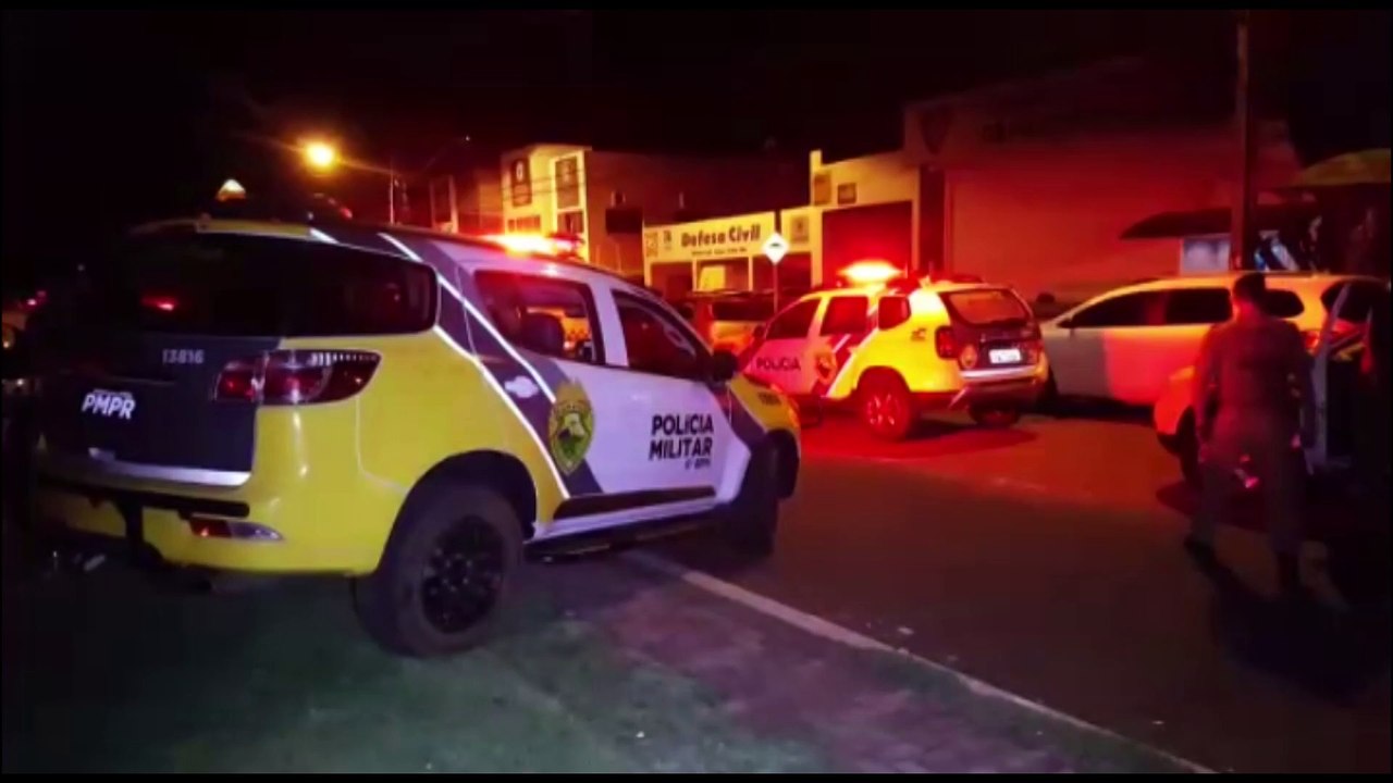 Forças de segurança saem às ruas para fiscalização do toque de recolher em Cascavel