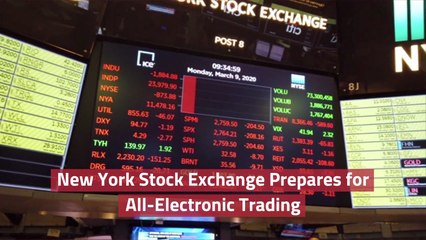 New York Stock Exchange Goes Electronic