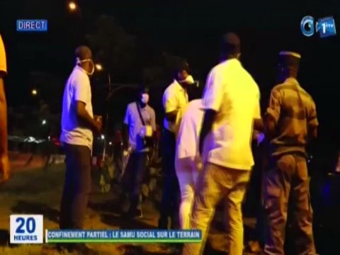 RTG - Distribution de masques et gels Hydroalcooliques par le SAMU Social Gabonais