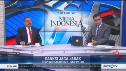 Bedah Editorial MI: Sanksi Jaga Jarak