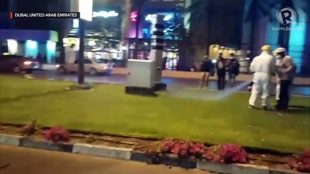 Streets of Dubai sterilized amid coronavirus pandemic
