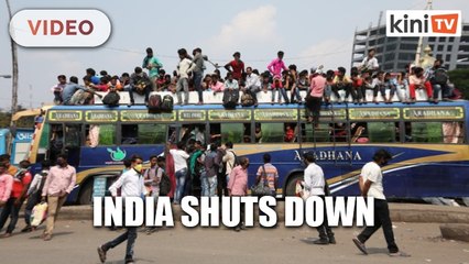 Download Video: With over 1.3 billion people, India shuts down to stop Covid-19 spread