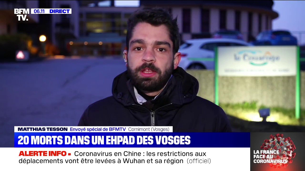 Coronavirus: 20 personnes sont mortes dans un Ehpad des Vosges