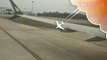 Airbus A320 Jet Airways flight landing @ Trivandrum Airport