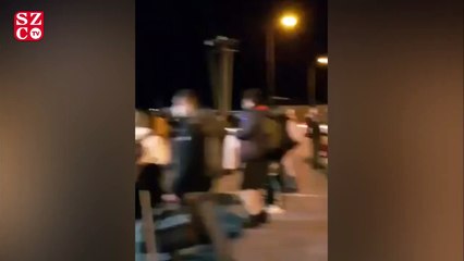 Mahsur kalan öğrenciler ülkeye döndü