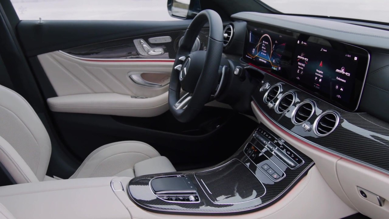 Der neue Mercedes-Benz AMG E 53 T-Modell Interieur Design