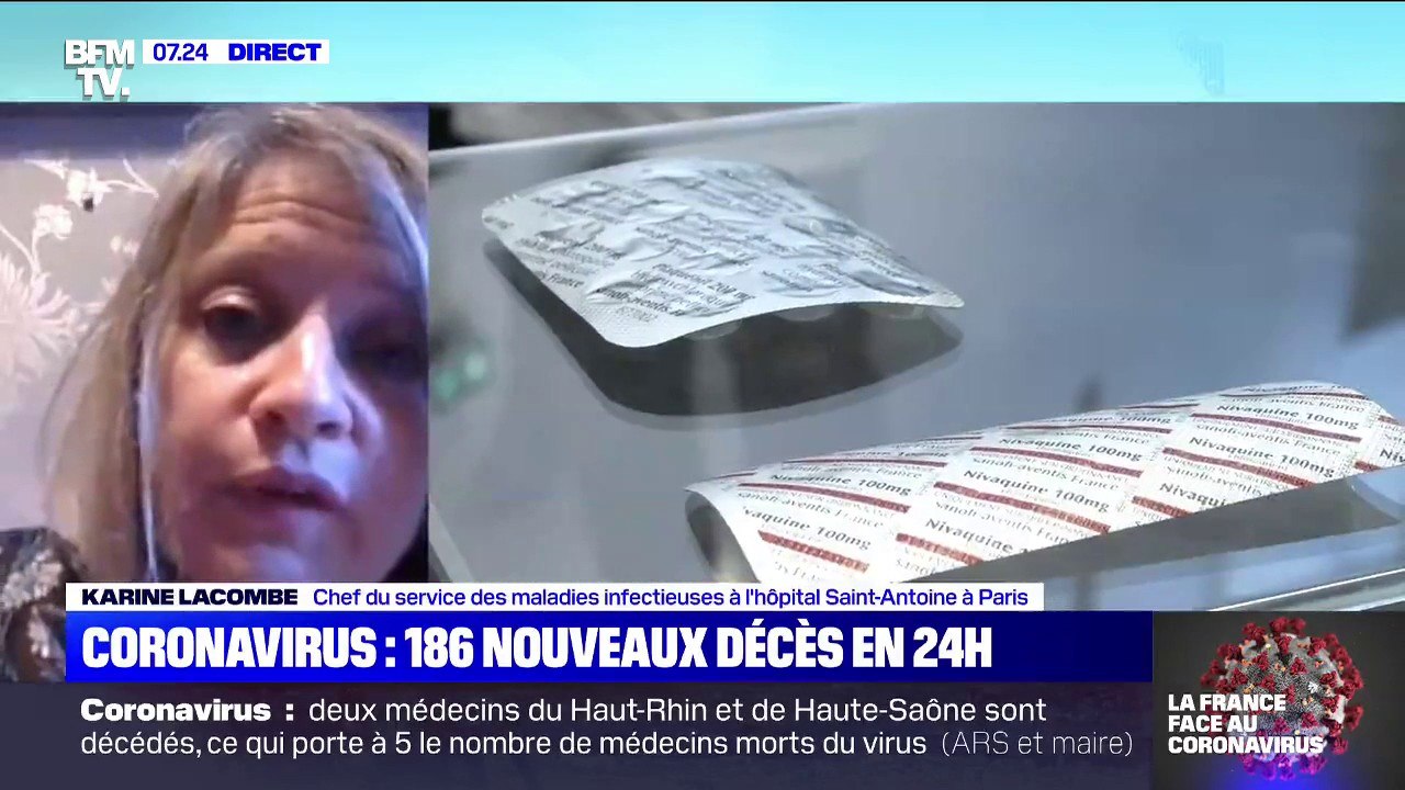 Chloroquine: la professeure Karine Lacombe esti...