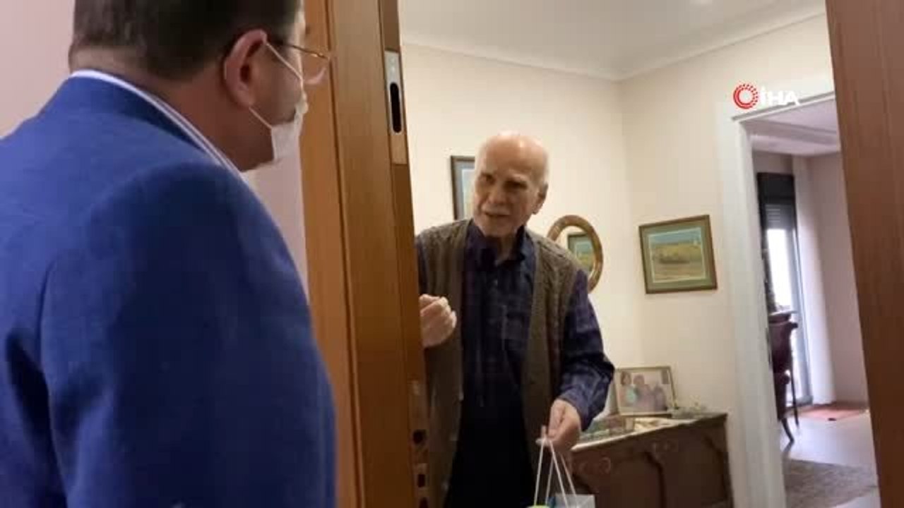 Belediye Başkanı Ali Kılıç kapı kapı dolaşıp yaşlıların ihtiyaçlarını sordu