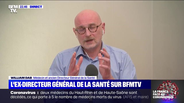 William Dab, ancien directeur général de la Santé: Potentiellement, il n'y a aucune raison