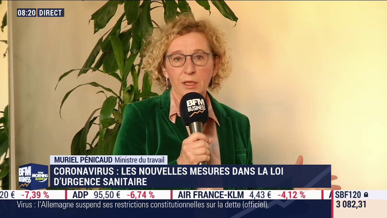 Muriel Pénicaud: "Il y a très peu de secteurs où l'on peut se passer complètement de l'activité"