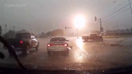 Lightning Strikes - Scary and Beautiful