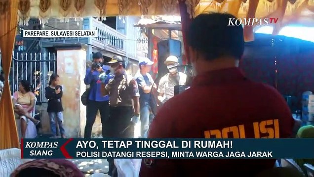 Cegah Penyebaran Corona, Ratusan Polisi Dikerahkan Untuk Membubarkan Keramaian Warga