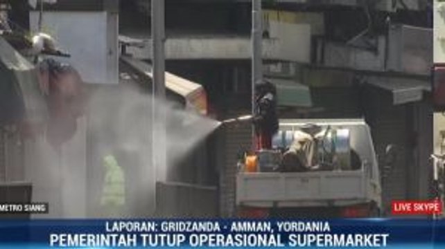 Nekat Keluar Rumah saat Wabah Covid-19, Warga Yordania Terancam Penjara 1 Tahun