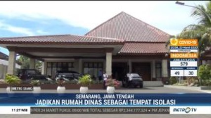 Kantor Diklat dan Rumah Dinas Walkot Semarang Difungsikan untuk Tempat Isolasi