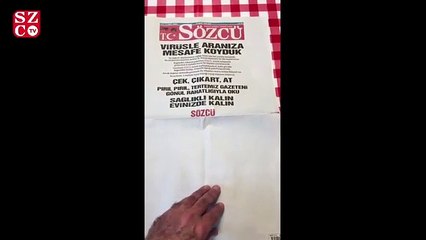 Dünya basın tarihinde bir ilk...