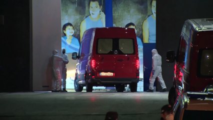 El Palacio de Hielo de Madrid comienza a funcionar como morgue