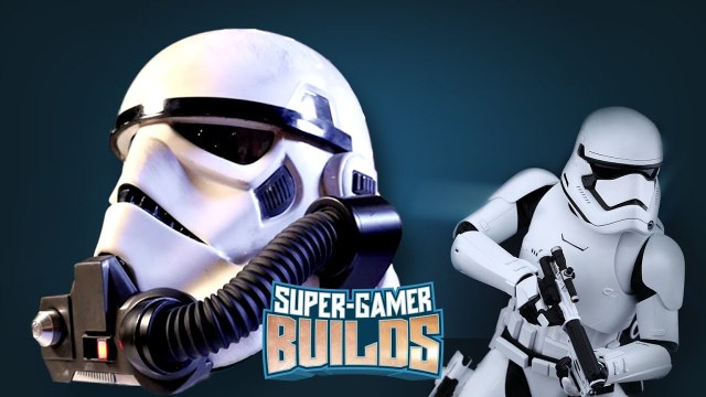 Starwars Battlefront Storm Trooper & Rebel Commando Helmets - Super Gamer Builds