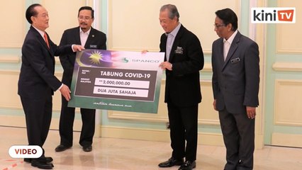 PM terima sumbangan RM5j daripada lima syarikat