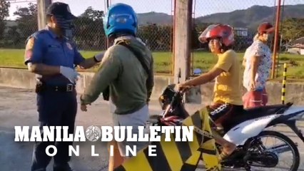 Authorities implement stricter checkpoints in Virac, Catanduanes