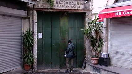 Kapalıçarşı ziyaretçi girişine tamamen kapatıldı