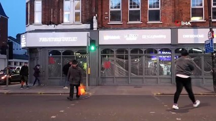 - İngiltere'deki sokağa çıkma yasağına rağmen Türk mahallesi hareketli