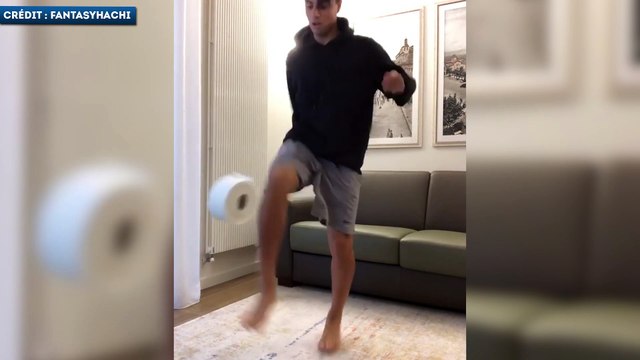 Le Stay At Home Challenge tout en technique de Hachim Mastour