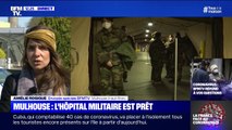 À Mulhouse, l'hôpital militaire est prêt à accueillir des malades du COVID-19