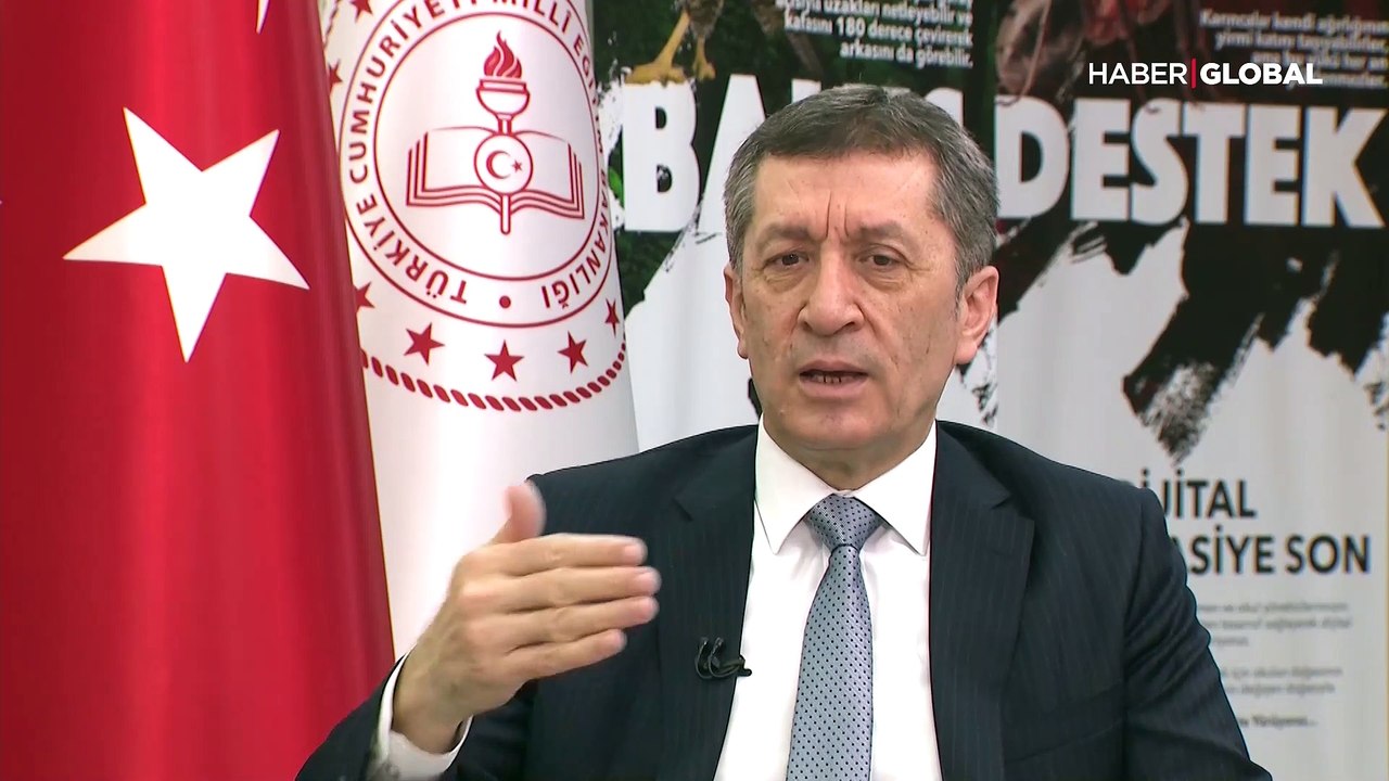 Milli Eğitim Bakanı Ziya Selçuk, Haber Global'de soruları yanıtladı